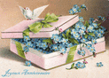 Cadeau fleuri pour un joyeux anniversaire